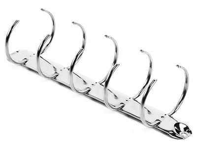 Mecanismo de Anillas, 5 Anillas Redondas - 240mm