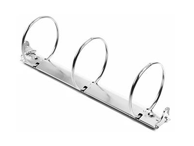 Mecanismo de Anillas, Anillas Redondas con Palanca Recta