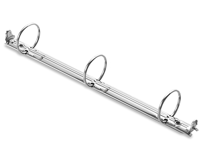 Mecanismo de anillas (diseño en el centro), con palanca alta