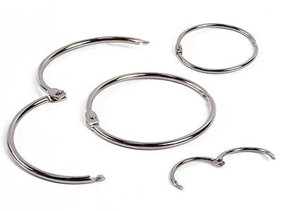 Argolla Metálica Abatible